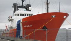 Northern Isles ETV Herakles. Photo courtesy of Alistair Carmichael's parliamentary office.