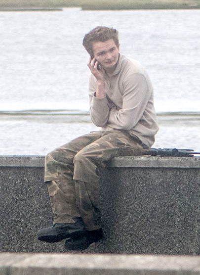 Samuel Barlow on Westerloch Drive shortly before being arrested on 23 September - Photo: Austin Taylor