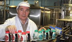 Dairy manager Gerry Byers: 'I want to win those customers back' - Photo: Hans J Marter/ShetNews