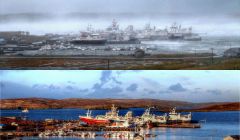 Ivan Reid's photos show how the weather gods can transform the look of a place.