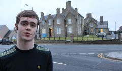 Music student William McCover, who started the online petition. Photo Shetnews