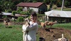 Aidan Nicol has teamed up with a Caribbean production company to make 'Grenada & the Goats'.