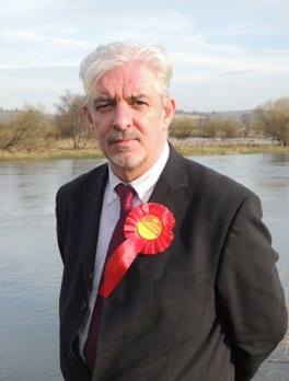 Labour hopeful Gerry McGarvey, an aide to the party's Stirling MP Ann Maguire.