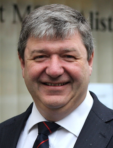 The LibDem's prospective parliamentary candidate Alistair Carmichael