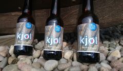 The new Kjol beer, developed by Lerwick Brewery in conjunction with the University of the Highlands and Islands.