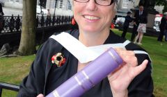 Joan Sandison: 'degree will give greater credibility to my role in what is a relatively new service'