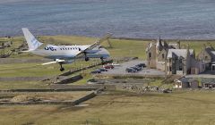 The SIC spends around £250,000 a year on flights out of the islands. Photo: John Moncrieff