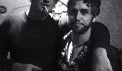 Jack Sandison pictured with Libertines frontman Pete Doherty in Camden last night.