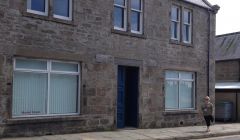 Work has started on converting the premises at 4 Market Street into a new dental practice - Photo: ShetNews