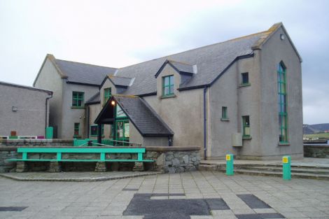 Scalloway Youth Centre, which opened in 1996, will close if the SIC stops funding youth centres. Photo Peter Johnson Partnership