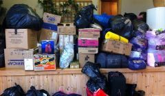 Donations of supplies to help refugees have been flooding in to drop-off points at Bixter Hall and Burra Hall over the weekend. Shetland Solidarity with Refugees has now published details of several other drop-off points throughout the islands.