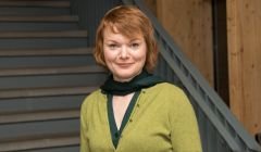 Director Karen Guthrie at Mareel on Tuesday night - Photo: Austin Taylor