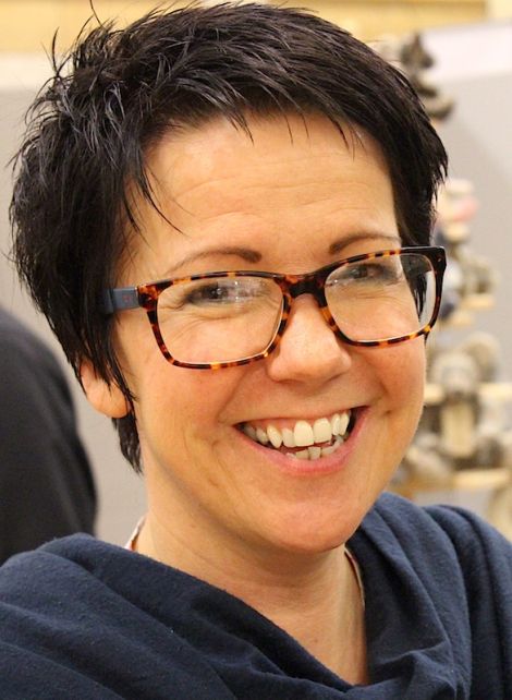Shetland Arts and Craft Association secretary Wendy Inkster: 'extremely high quality craft products'.