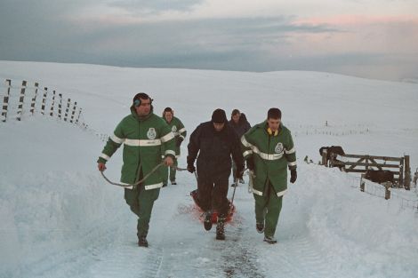 'The team spirit was fantastic - everyone was working together, be it the ambulance service, the police, the helicopter crew,' recalls former Shetland Coastguard station officer John Webster.