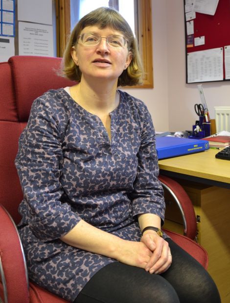 Shetland CAB service manager Karen Eunson