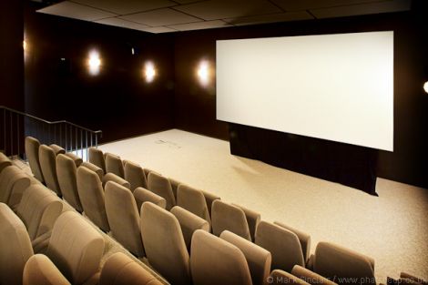 The smaller of Mareel's two cinema screens is currently out of action.