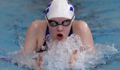Errand Davies in training for the Rio Paralympics this year. Photo Kevin Jones