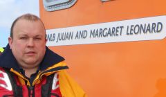 Lochinver lifeboat coxswain David MacAskill - Photo: RNLI