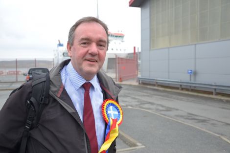 Orcadian James Stockan is standing as an independent on the Highlands and Islands list. Photo: Shetnews