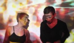 Kathryn Spence performing with dance partner Gordon Raeburn.