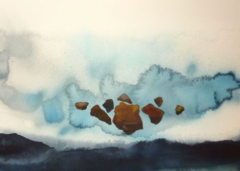 Rocks on Ice - by Peter Davis 2015