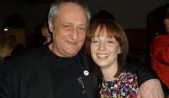 Davie Henderson and his daughter Michelle Moggach.