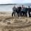 A sand-sculpting competition at West Sandwick beach was one of a host of events held during the inaugural FestiYell. Photo: Charlie Inkster.