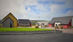 With 14 homes, the Wista scheme will provide much-needed housing for 38 people. Photo: Paul Leask / Hjaltland Housing Association.