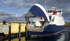 Dagalien approaching Ulsta terminal.