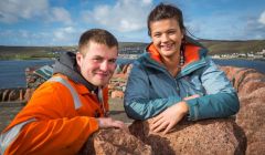 Shortlisted for two apprenticeship awards: Joe Smith and Clare Farmer.