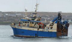 A 25-year old fisherman died when he fell overboard from the Inverness registered trawler Apollo off Orkney on 18 April this year - Photo- MAIB