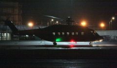 The Sikorsky S-92A with 16 people on board landed safely at Sumburgh airport after one of its engines shut down - Photo: Ronnie Robertson