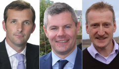 Orkney and Shetland MSPs Liam McArthur (left) and Tavish Scott (right) are at loggerheads with Scottish finance minister Derek Mackay