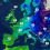 Monday's Met Office weather map for Europe.