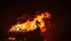 Promote Shetland's broadcast of Lerwick's Up Helly Aa attracted again a worldwide audience - Photo: Alex Mazurov/Promote Shetland