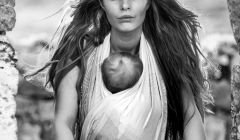 Austin Taylor's winning image, a black-and-white portrait of Hazel Ann Johnson.