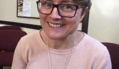 EE's programme director Lynne Toogood. Photo: BBC Radio Orkney.