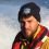 Alex Ellis-Roswell on board the Aith lifeboat - Photo: Hans J Marter/Shetland News