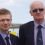 New council leader Cecil Smith (right) and returning convenor Malcolm Bell (left). Photo: Hans J Marter/Shetland News