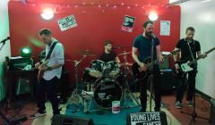 Covers band Boyz Aloud played at the Mid Brae Inn for a CLIC Sargent fundraiser. Photo: Steven Johnson.
