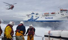 Lerwick lifeboat open day raised more than £7,500 for the RNLI - Photo: NorthLink Ferries