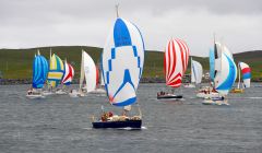 Lerwick is growing in popularity as a destination for yachting. Photo: LPA