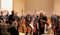 The Scottish Chamber Orchestra receiving a prolonged applause after a 'dazzling and breathtaking' performance. Photo: Hans J Marter/Shetland News