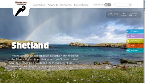 The plan says: "We cannot attract people to Shetland if we are not visible, and in this modern world, visibility means a digital presence and digital accessibility."