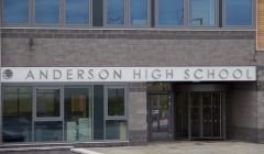 The new Anderson High School will open for the public in November. Photo: Hans J Marter/Shetland News