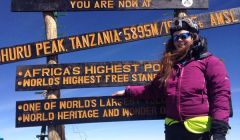 Gemma Graham previously raised over £5,000 for arthritis and mental health charities when she climbed Mount Killimanjaro in 2014.