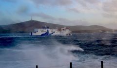 The MV Hjaltland is to depart Lerwick three hours early on Saturday.