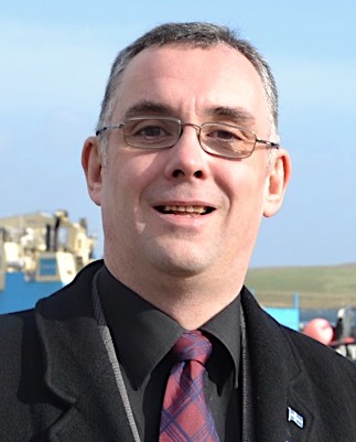 Lerwick North councillor John Fraser: 