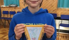 Torquil Mackenzie with his winning design.