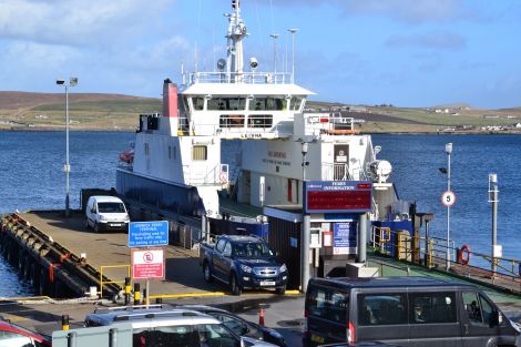 The Lerwick-Bressay ferry terminal. Photo: Shetland News/Neil Riddell.